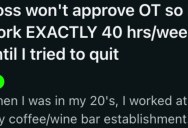 Her Boss Gave Her A Hard Time About Working Overtime, So She Worked Exactly 8 Hours Each Day And Not A Minute More