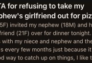 Her Nephew And His Girlfriend Wanted Her To Take Them Out To Dinner, But She Pushed Back And Insisted They Eat The Meal She Cooked