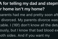 Teen’s Dad and Stepmom Won’t Let Her Acknowledge Her Mom in Their House, So She Told Them How She Really Feels