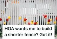 His HOA Demanded  He Take Down His Fence, But He Read the Rules And Had The Last Laugh
