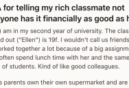 Rich Younger Student Is Clueless How The Real World Works, So Her Classmate Schools Her On How The World Really Works