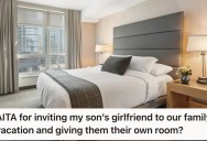 She’s Fine With Her Teenage Stepson And His Girlfriend Sharing A Hotel Room On Vacation, But Other Family Members Think It’s A Bad Idea