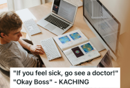 Boss Demanded A Doctor’s Note To Work From Home, So Employee Got One For Ten Months. They Fired Him After, So He Threatened To Sue And Got Paid.