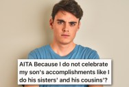 His Neurodivergent Son’s Accomplishments Don’t Match Those Of His Siblings And Cousins, So This Dad Says He Can’t Celebrate Them The Same Way