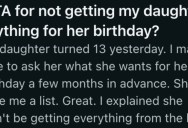 After Her Daughter Changed Her Mind About Already-Booked Concert Tickets, Mom Follows Through On Getting Her Nothing For Her Birthday