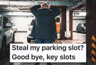 A Rude Driver Stole His Parking Spot, So He Got Revenge With A Few Well-Placed Toothpicks So He Couldn’t Get Into His Car