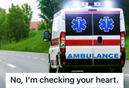 Woman Pretended To Experience Chest Pains Just To Get A Ride In An Ambulance, So The Medic Performed ECG And Brought Her To The ER