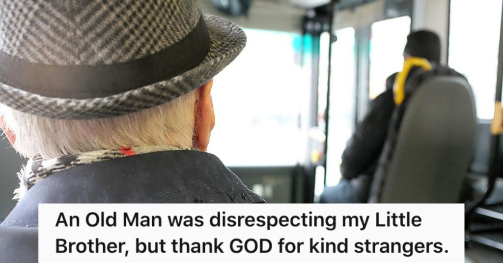 A Senior Was Harassing Him For Using Accessible Seating, But Then A Stranger Confronted Him And Set Things Straight