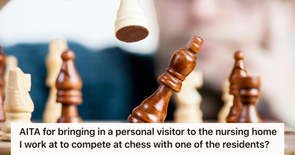 A Long Term Care Resident Was A Chess Champ, So This Worker Invited His Chess Expert Friend To Play Him