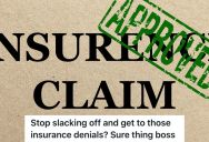 An Insurance Employee Was Tasked To Deny Medical Insurance Claims, But When They Couldn’t Take It Anymore They Just Approved All The Cases