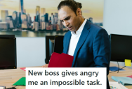 Terrible New Boss Gave Him A Huge Task With An Impossible Deadline, So He Got Revenge And Forced The Company To Give A Big Payout