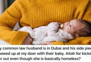 While Her Husband Was Away His Mistress Showed Up At Her Home With Their Baby, So She Called The Police To Make Her Leave