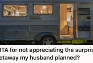 Her Husband Took Her On A Surprise Trip To An Isolated Trailer In The Woods, But She Was Furious About It Due To The Lack Of Planning