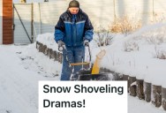 He Tried To Help Out His Neighbors With Snow Removal, But They Were Too Stubborn To Appreciate It