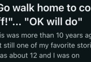 His Dad Angrily Told Him To Walk Home After He Got Into A Fight With His Brother. Now His Dad Is The One Who Ends Up Learning A Lesson.