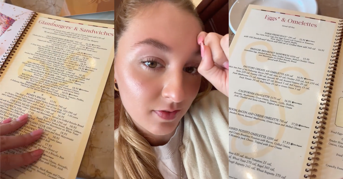 ‘How can they make all these things?’ – Woman Marvels At The Sheer Size Of The Cheesecake Factory Menu