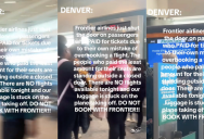 Customers Weren’t Allowed To Board A Frontier Flight Even Though They Paid For Tickets