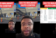 Car Flipper Warned People Against Going To Jiffy Lube, Praising The Service Department At Walmart Instead