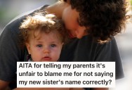 He Has A Stutter And Can’t Say His New Sibling’s Name, But The Pressure His Parents Are Putting On Him Just Makes It Worse