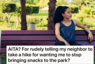 Park Picnic Friends Blamed Her For Sabotaging Their Diets With Her Snacks, But She Told Them All That Their Health Wasn’t Her Responsibility