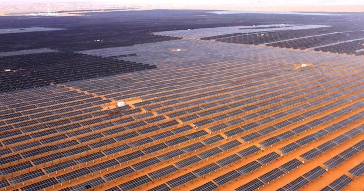 China Just Switched On The World’s Largest Solar Power Plant That ...