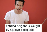 Neighbor Kept Being Loud In The Middle Of The Night, But Called The Cops On Him For Playing Music At A Reasonable Hour. So He Got Him In Trouble By Showing How Loud He Really Is.