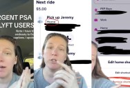 ‘I have an urgent PSA.’ – Female Driver Claims Lyft Automatically Displays Passenger’s Home Addresses