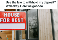 Tenant Didn’t Get His Rental Deposit Back After Moving Out, So He Looked At The Law And Made The Landlord Pay