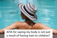 Coworkers Went To A Pool And Somebody Made A Rude Comment About Her Body, So She Stood Up For Herself And Things Got Awkward