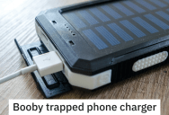 Man Is Tired Of Office Thief Stealing His Phone Charger, So He Booby Traps It To Ruin The Thief’s Phone
