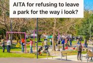 Woman At The Park Demanded A Guy With Scars Move Because She Said It’s Making Her Kids Uncomfortable, But He Refused To Apologize For How He Looks
