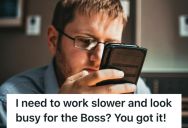 His Boss Thought His Efficiency Made Him Look Bad, So He Slow Down His Work And Watched Netflix On The Job