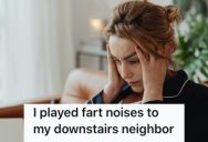 His Downstairs Neighbor Complains About Every Little Sound, So He Responds By Playing Loud Fart Tracks