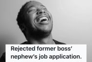 He Suspected His Terrible Coworker Of Getting Him Fired, So He Got A New Job And Rejected His Job Application When He Came Knocking