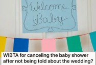 She Was Planning To Throw Her Step-Daughter A Baby Shower, But The Step-Daughter Decided Not To Invite Her To The Wedding