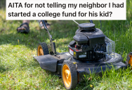 Her Neighbor’s Kid Worked Hard For Her, So She Rewarded Him With A College Fund. But When His Parents Found Out They Got Angry For Her Showing Them Up.