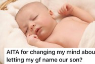 Couple Agrees That She Could Name Their Child If It’s A Boy, But When They Have A Son He Vetoes Her Unique Name Choice