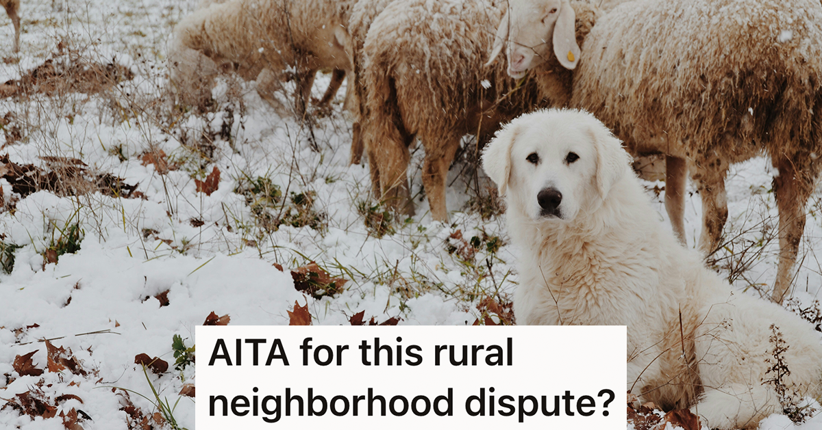 A rancher was just elected president of his rural HOA, but now the former president is trying to get him in trouble because of his livestock guardian dog. Who's right? » TwistedSifter