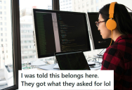 She Developed A Website For A Client But Never Got Paid, So She Coded Half Of The Website And Deleted The Rest Of The Files