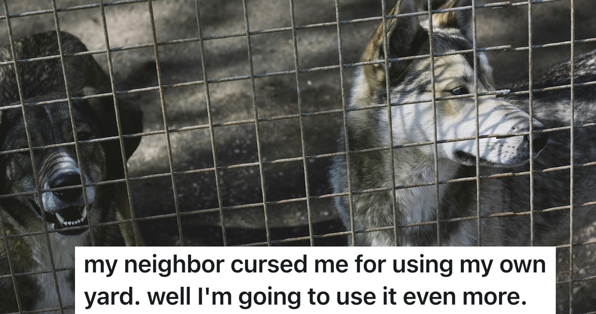 Neighbor’s Barking Dogs Drive Them To The Brink, So They Take Matters