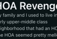 Overzealous HOA Wouldn’t Leave His Family Alone, So He Got Revenge And Cost Them $10k And An IRS Investigation