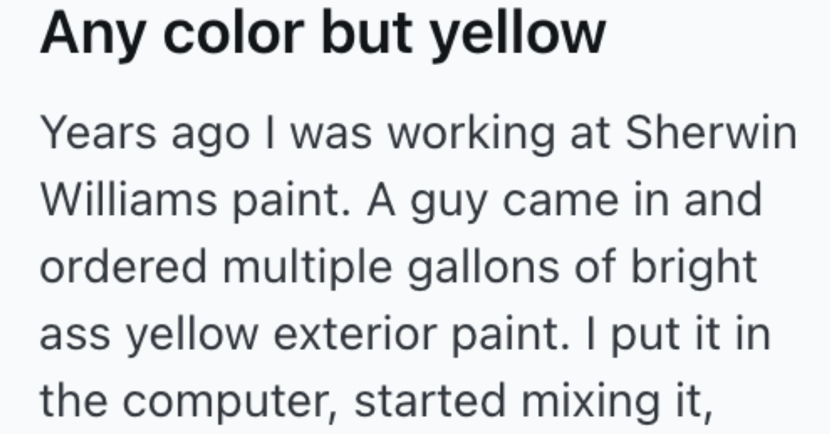 When his ex-wife was awarded one of his properties in the divorce, he was careful NOT to comply with her paint color preference » TwistedSifter