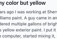 When His Ex-Wife Won One Of His Properties In Their Divorce, He Made Sure To NOT Follow Her Paint Color Request