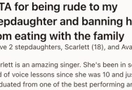 Her Teenage Stepdaughter Won’t Stop Singing At The Dinner Table, So She Got Real And Told Her She’s Not A Good Singer