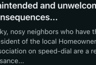 Rude Neighbor Reported Their Broken-Down Car To The HOA, So They Got Even By Donating The Car To Her Least-Favorite Non-Profit Organization