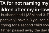 She Has A Name Picked Out For Her Baby, But Her Father-In-Law Isn’t Happy The Name Isn’t All About Him