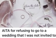 A Close Friend Of Her Partner Excluded Her From Wedding Invite, But Her Boyfriend Is Upset She Won’t Just Go Anyway