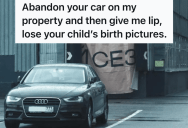 Warehouse Tenant Abandoned His Car In Front Of A Building Entrance, So When He Asked For A Favor It Became The Perfect Idea For Revenge