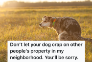 When A Neighbor Didn’t Pick Up His Dog’s Mess, Another Neighbor Started Collecting It To Get Smelly Revenge