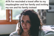Her Sister Invited The Family Out To Dinner To Ambush Her Boyfriend About Not Getting Her A Birthday Gift, But She Warned Him To Stay Away And Now Everyone Is Upset.